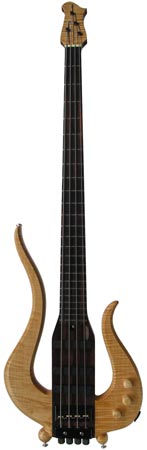 David King 4 string ophidian bass